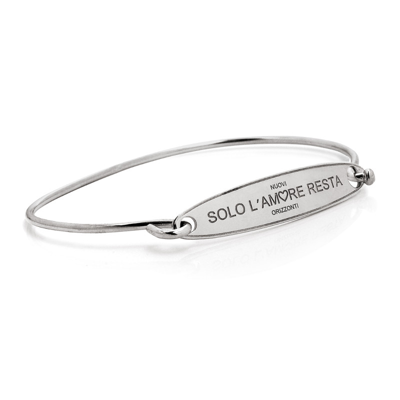 Bracciale "Solo l'amore resta"