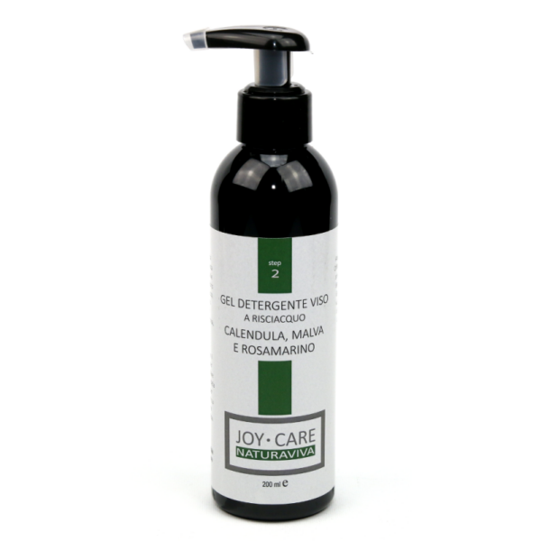 GEL DETERGENTE VISO A RISCIACQUO - Calendula, Malva e Rosmarino