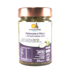 MELANZANE A FILETTI IN OLIO E.V.O.