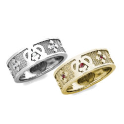 Anello Fascia "Ave Maria"